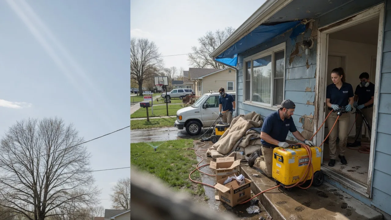 Basement Flood Cleanup in Mickleton, NJ near me
